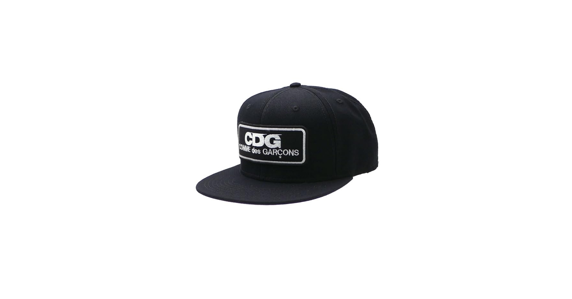 Amazon | [コムデギャルソン] CDG LOGO SNAPBACK CAP キャップ BLACK