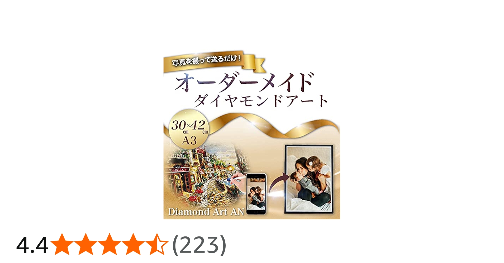 Amazon.co.jp: 《AN-diaart》オーダーメイド ダイヤモンドアート 取扱