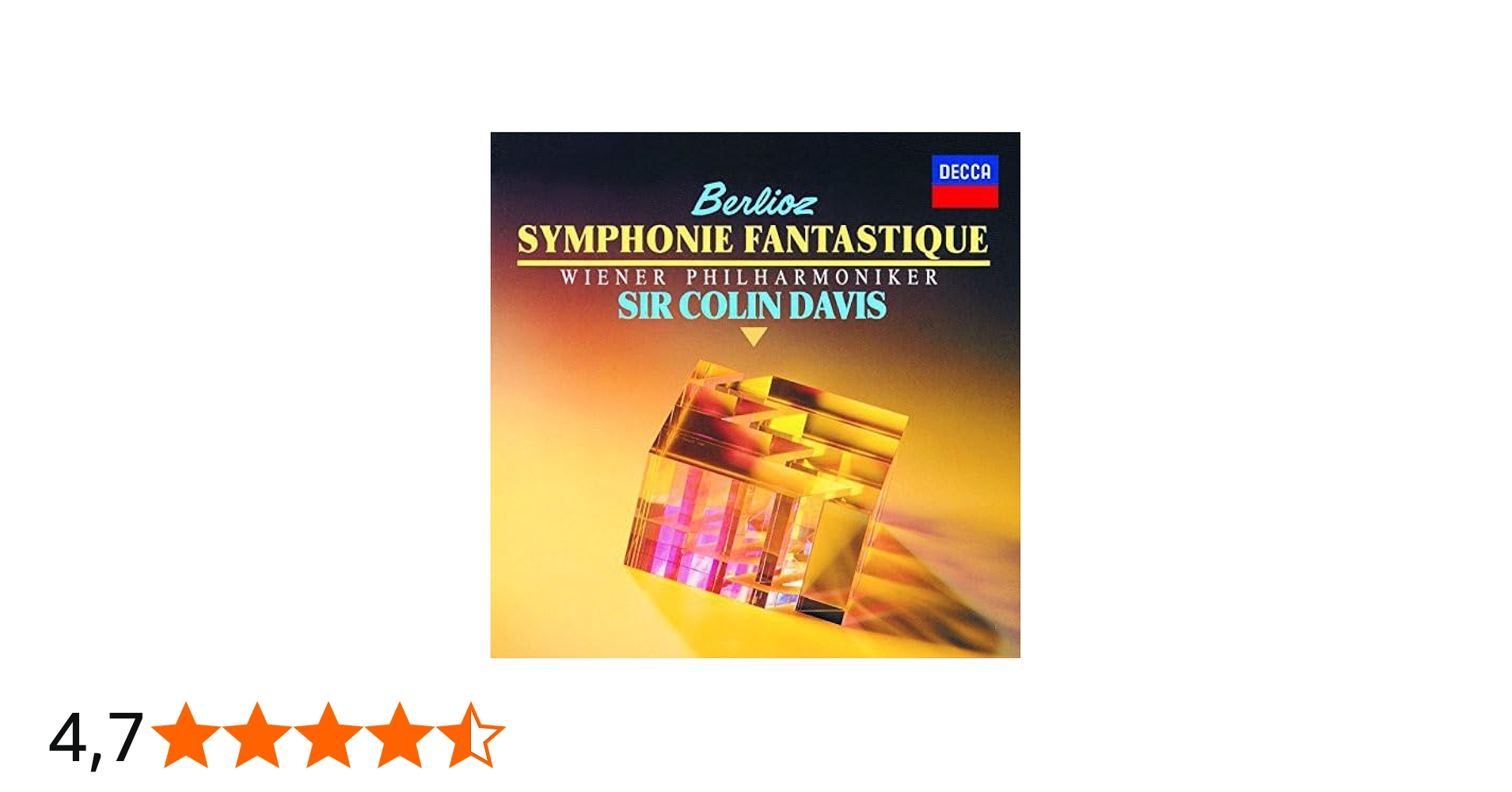Berlioz: Symphonie Fantastique : Colin Davis Sir: Amazon.fr: CD et