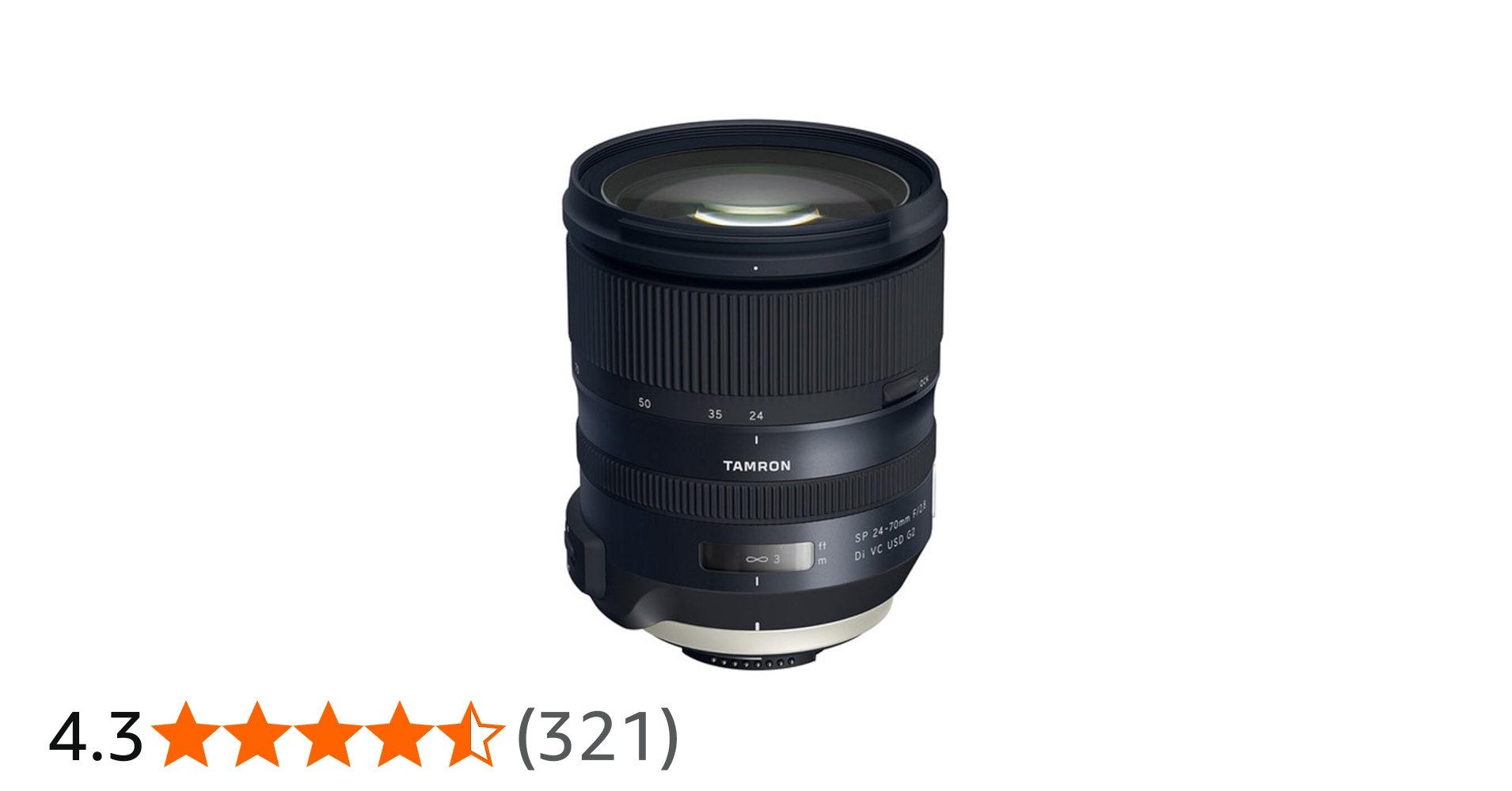 Tamron SP 24-70mm F/2.8 Di VC USD G2 for Nikon DSLR Cameras