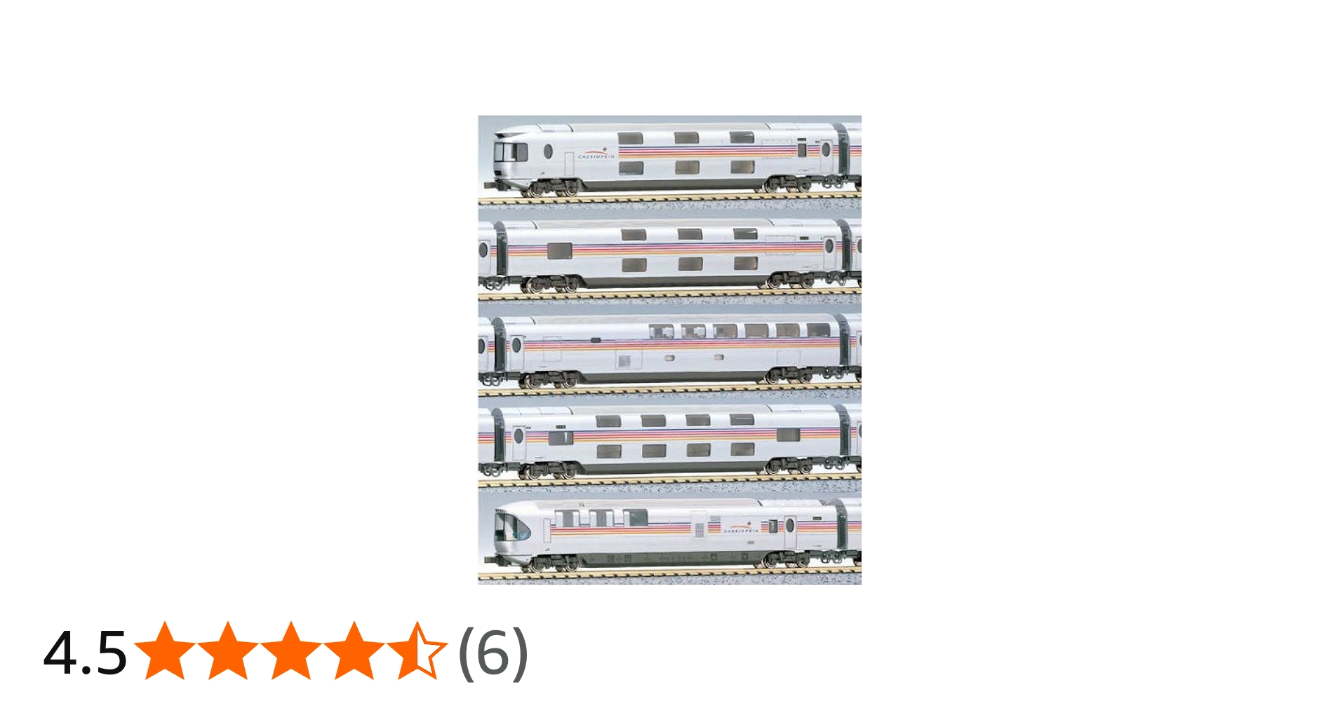 Amazon | Nゲージ 車両セット E26系 カシオペア基本 (6両) #10-399