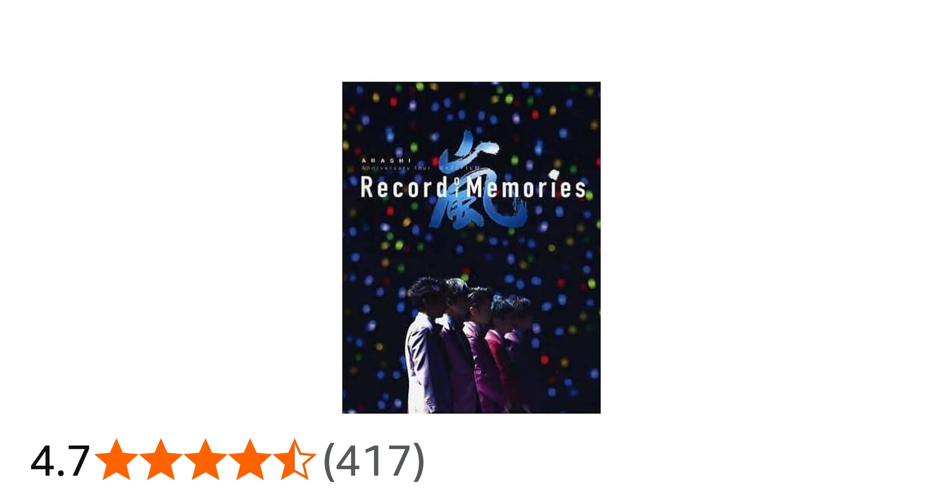 Amazon.co.jp: ARASHI Anniversary Tour 5×20 FILM “Record of