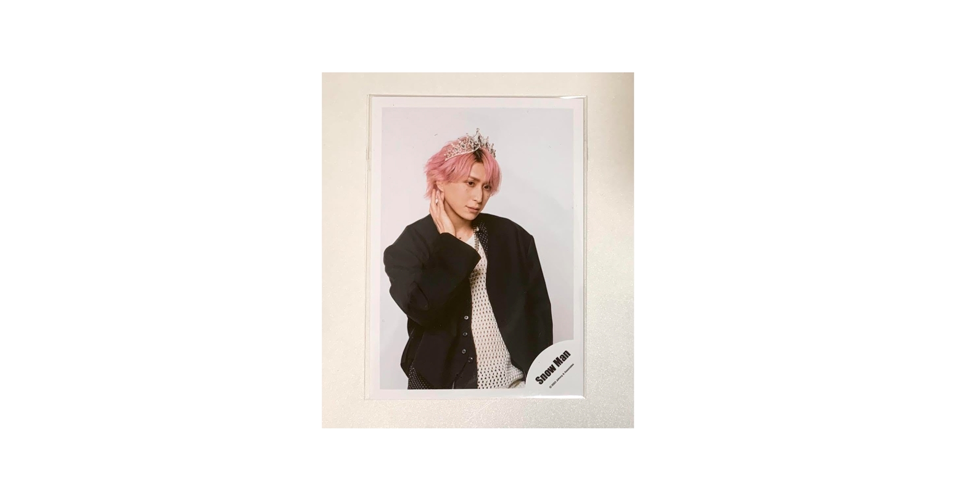 Amazon.co.jp: 佐久間大介 公式写真 SnowMan i DOME グッズオフ