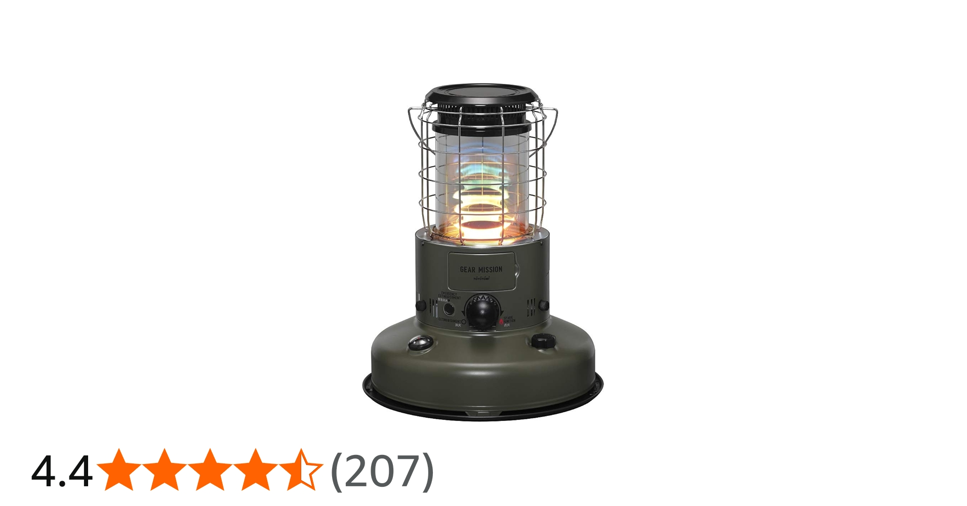 Amazon | 【トヨトミ】対流式石油ストーブGEAR MISSION RR-GE25(G