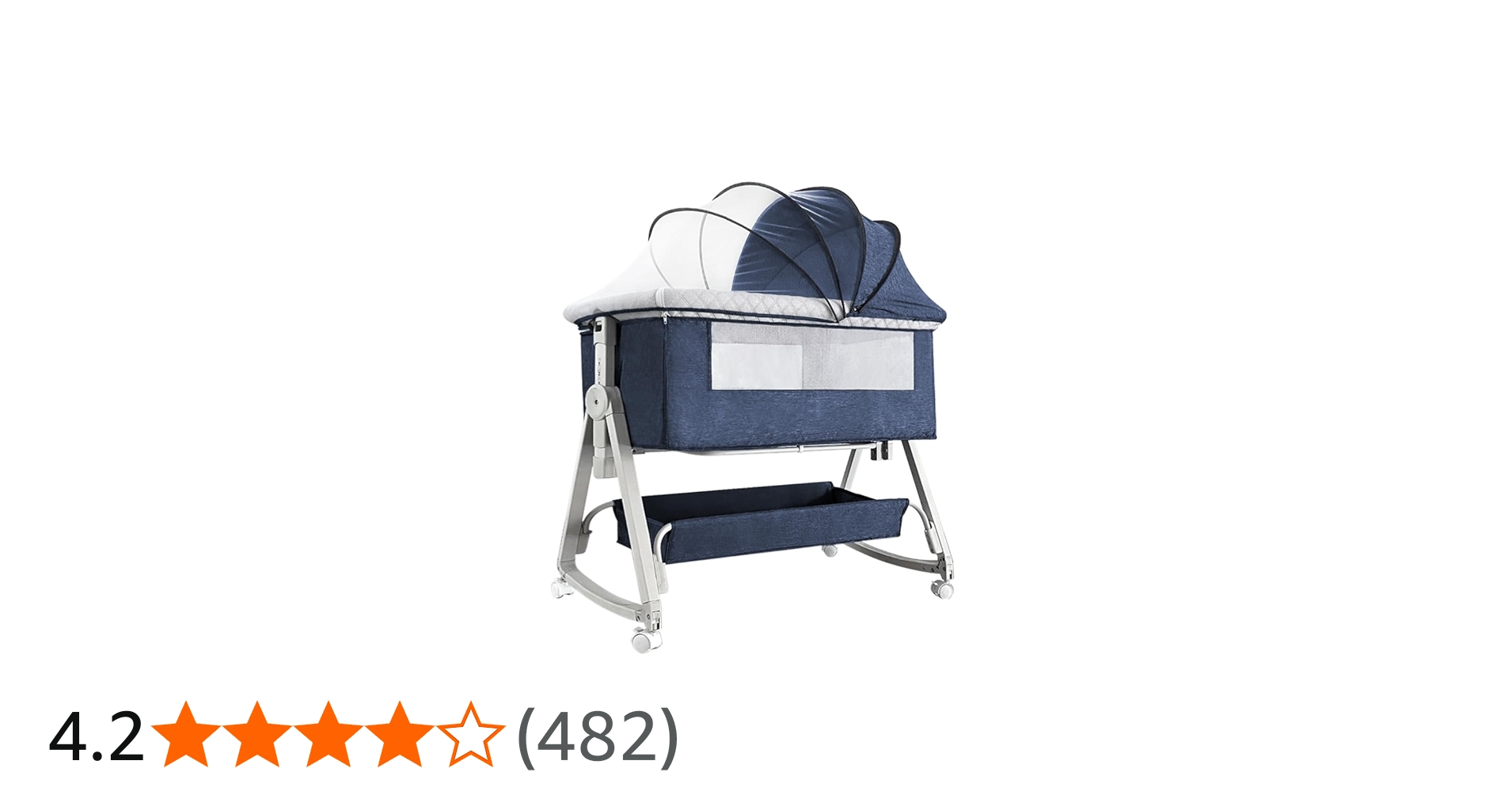 Amazon.co.jp: Kino Linpo ベビーベッド 添い寝 新生児ベッド 乳児用