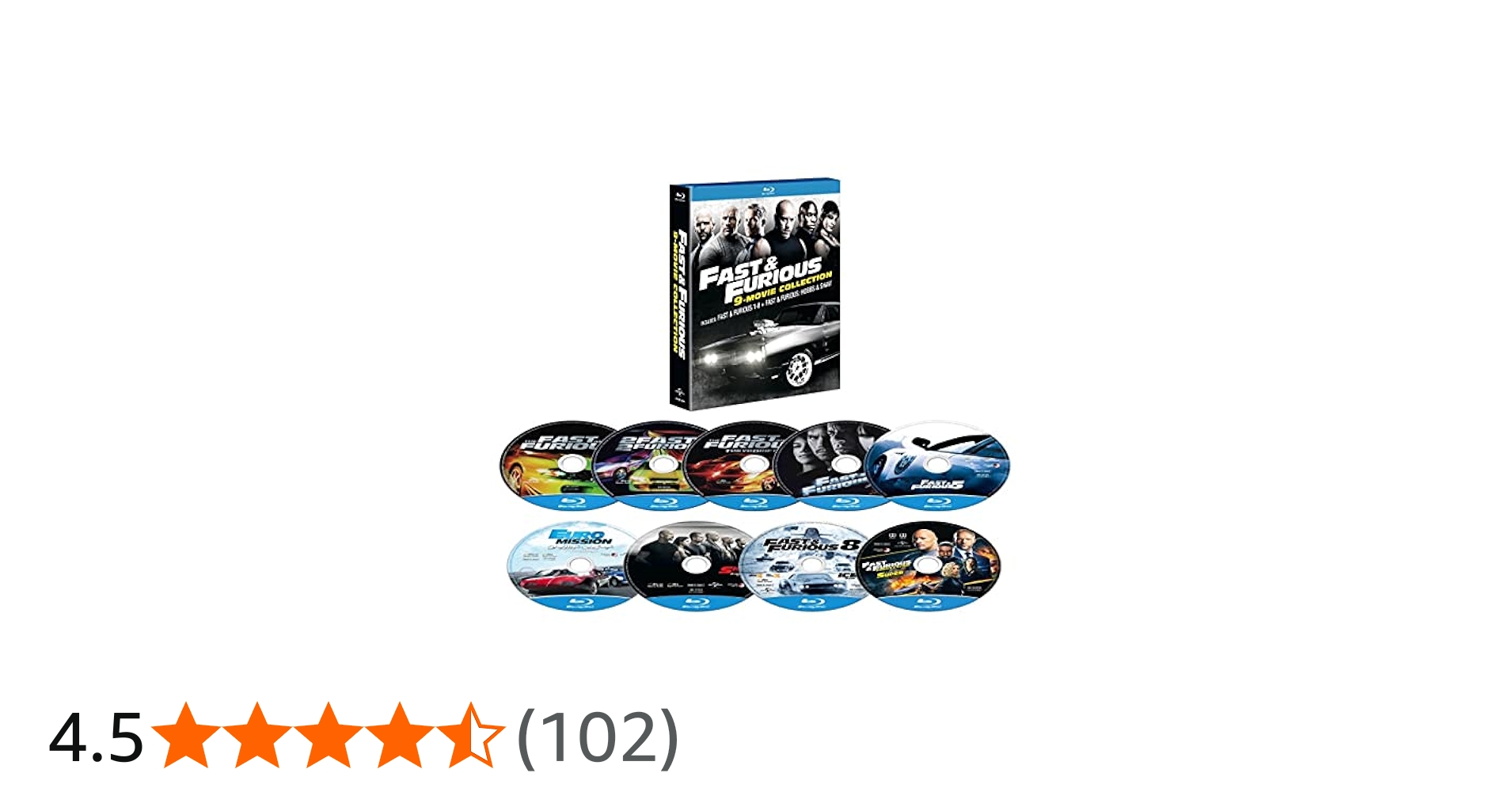 Amazon.co.jp | ﾜｲﾙﾄﾞ・ｽﾋﾟｰﾄﾞ 9ﾑｰﾋﾞｰ・ｺﾚｸｼｮﾝ 【ブルーレイ】 DVD