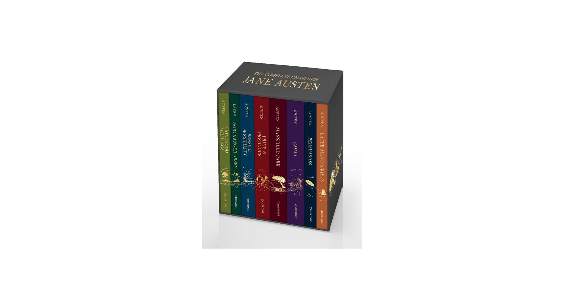 Amazon.com: The Complete Cambridge Jane Austen 8 Volume Hardback