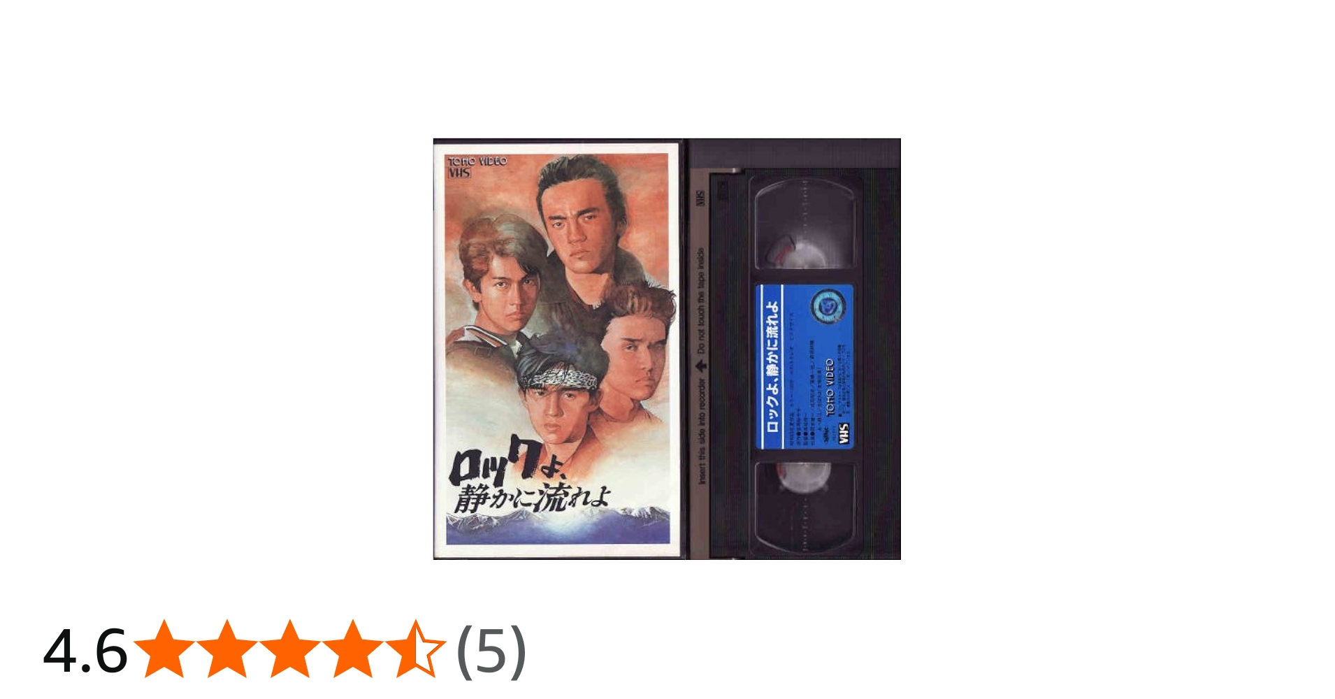 Amazon.co.jp: ロックよ、静かに流れよ [VHS] : 岡本健一, 成田昭次