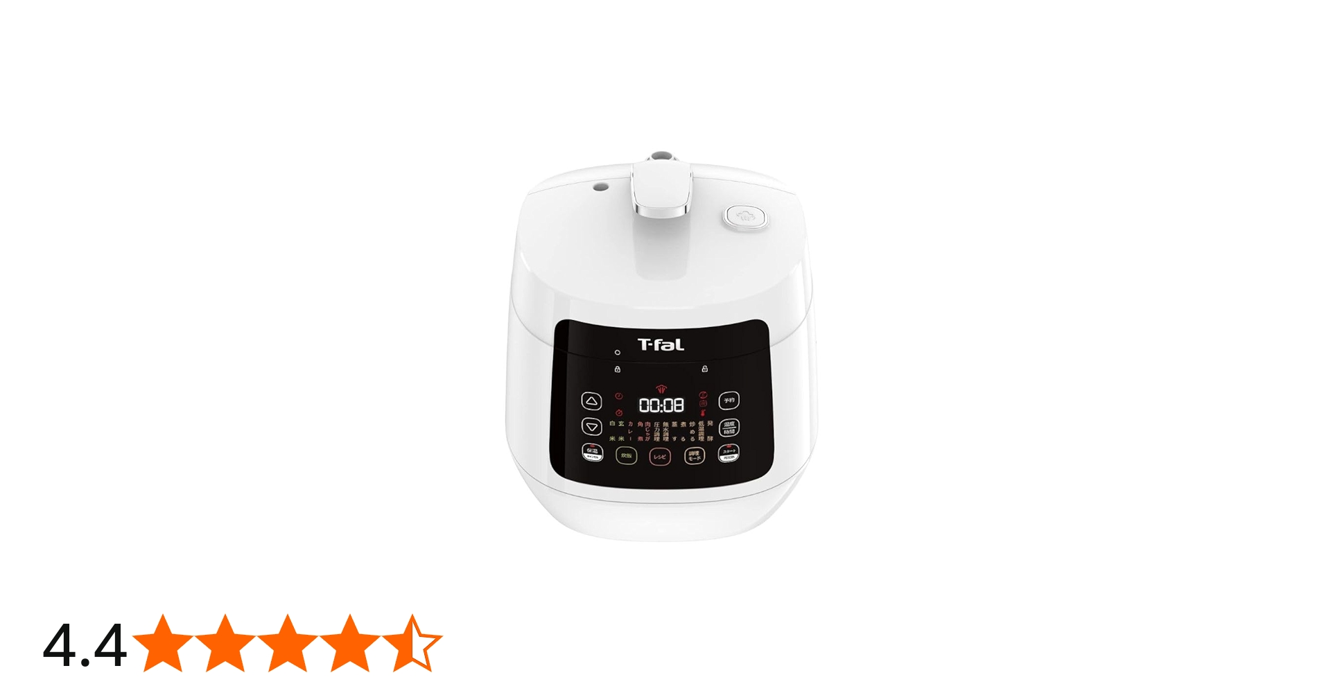 Amazon | 「ラクラ・クッカー コンパクト」 ホワイト CY3511JPA