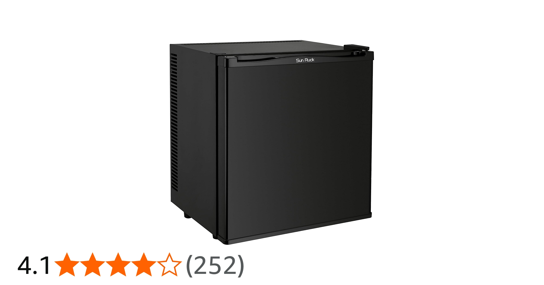 Amazon | [無音 無振動]SunRuck 冷蔵庫 小型 静冷 ブラック 20L