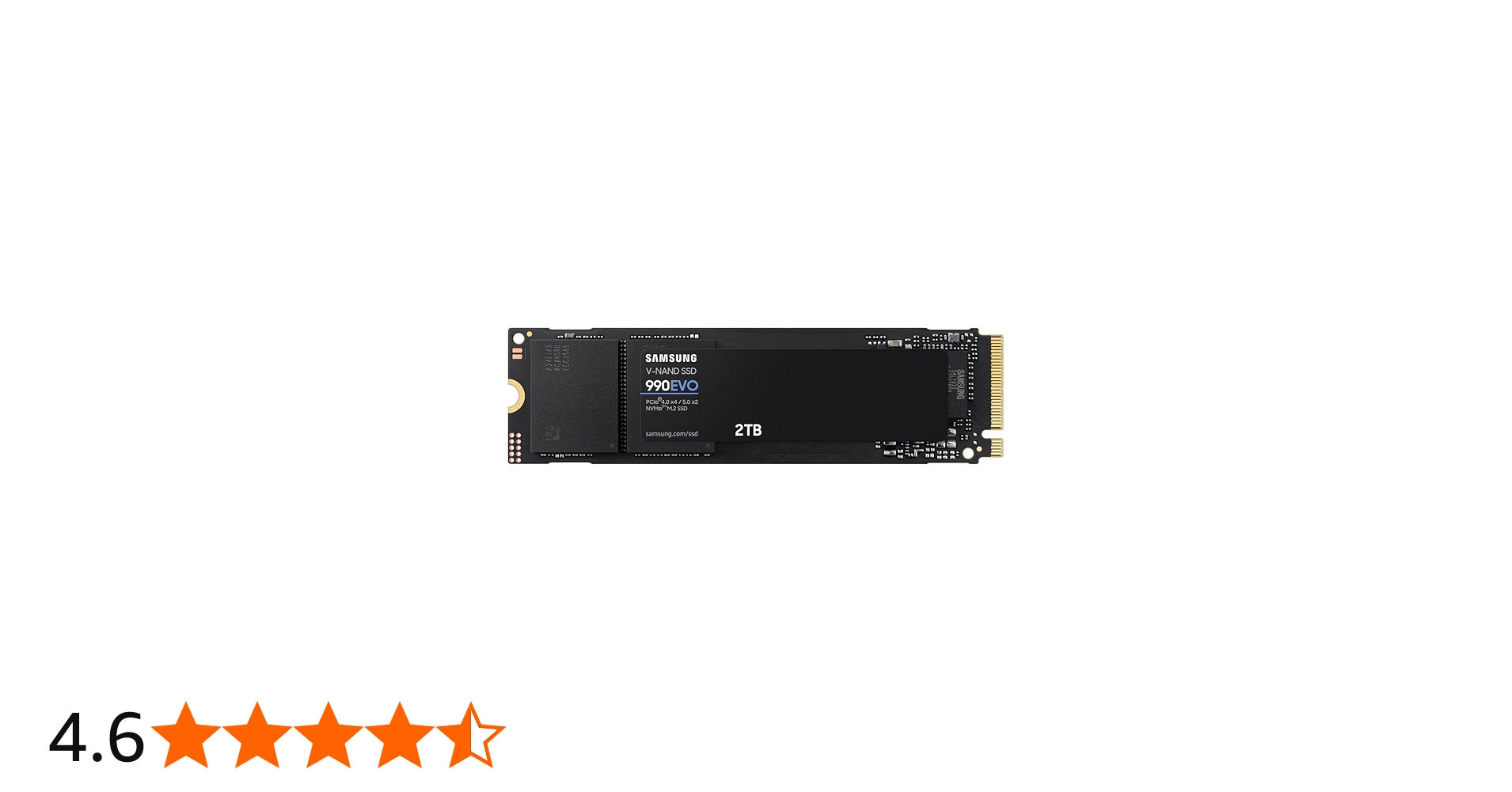 Amazon.co.jp: Samsung 990 EVO 2TB PCIe Gen 4.0 ×4 NVMe M.2 (2280