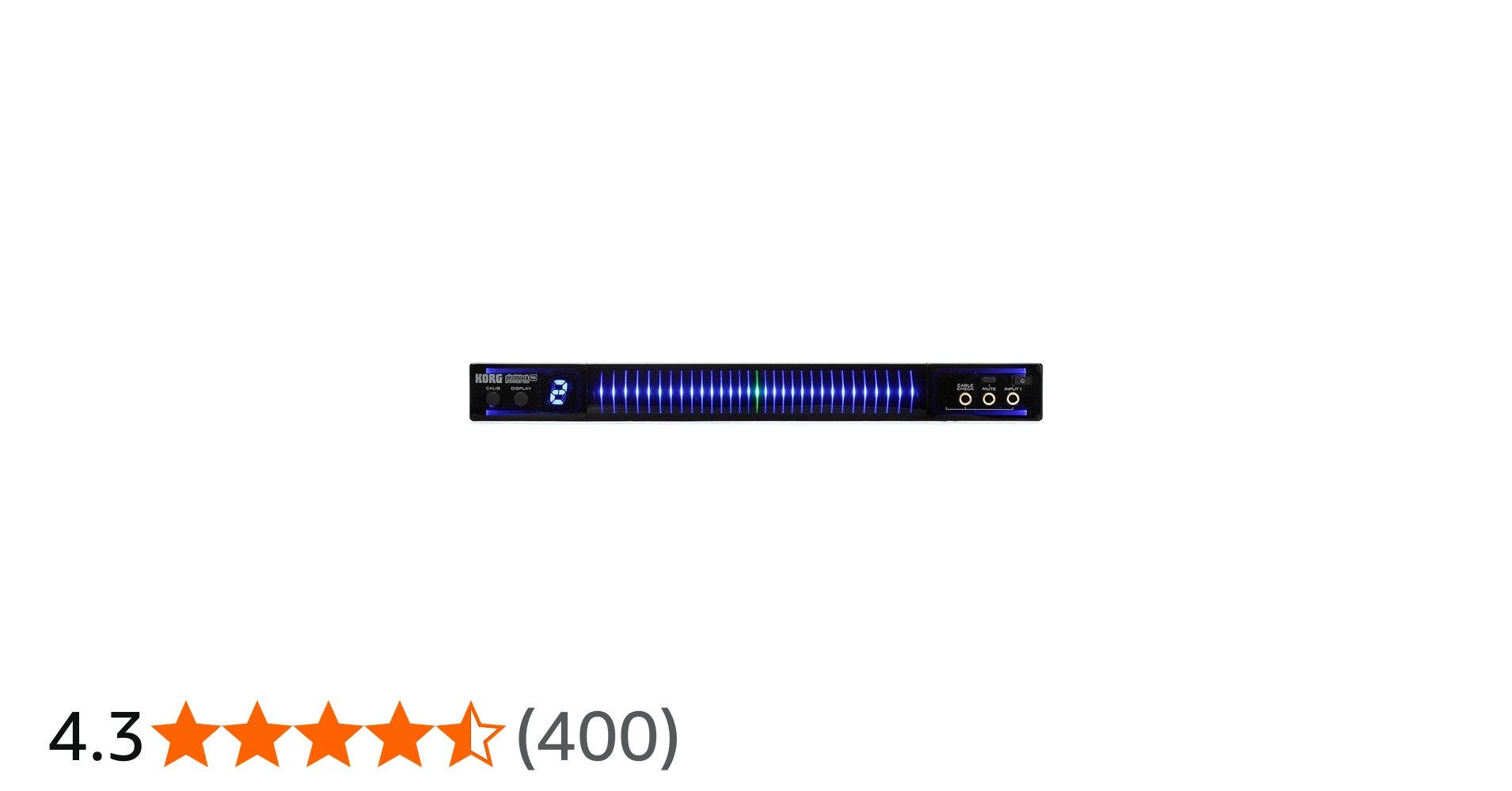 Amazon.co.jp: KORG 軽量・薄型ラックマウント・チューナー ギター