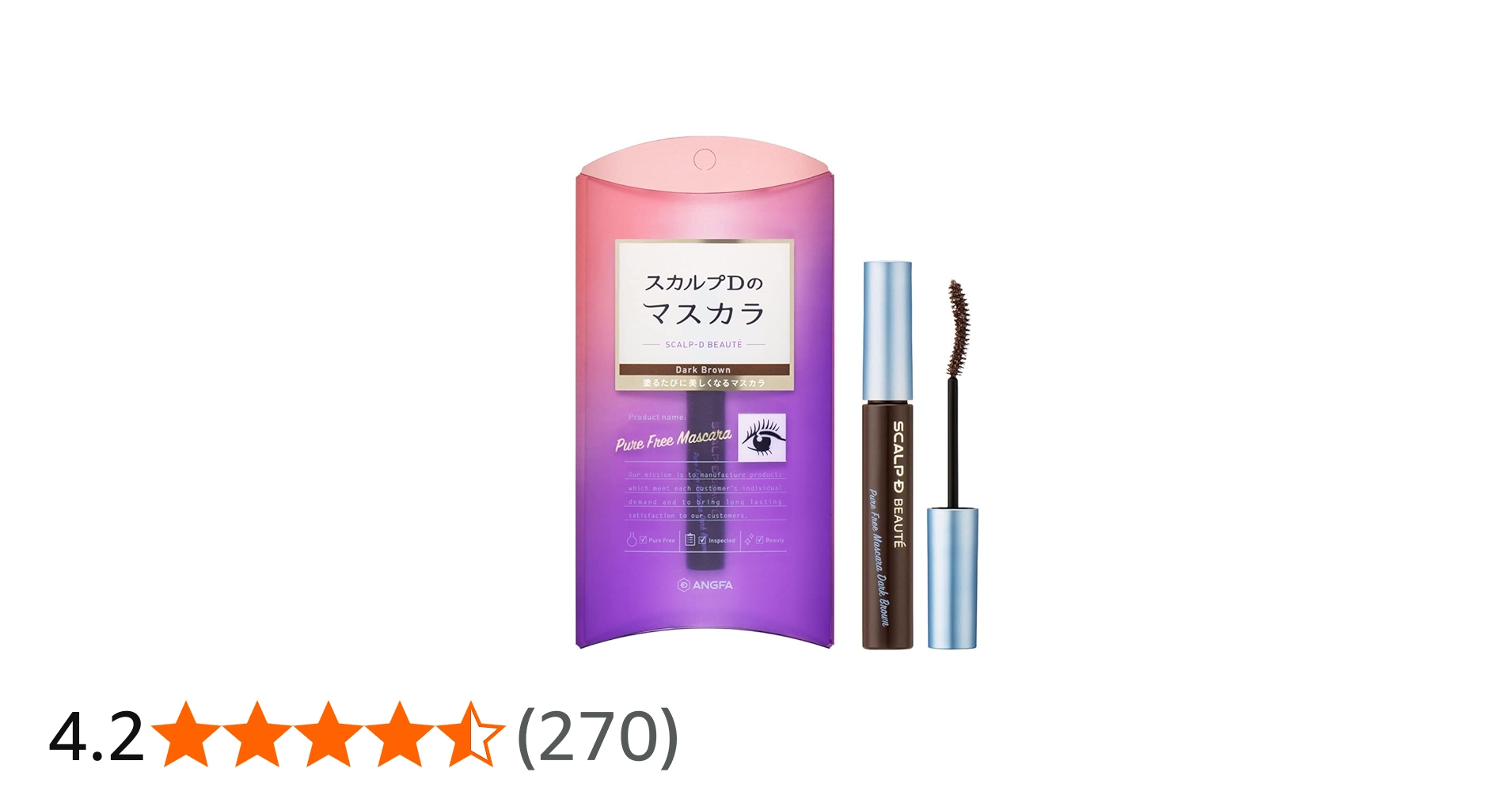 Amazon.co.jp: アンファー (ANGFA) スカルプD ボーテ マスカラ ダーク