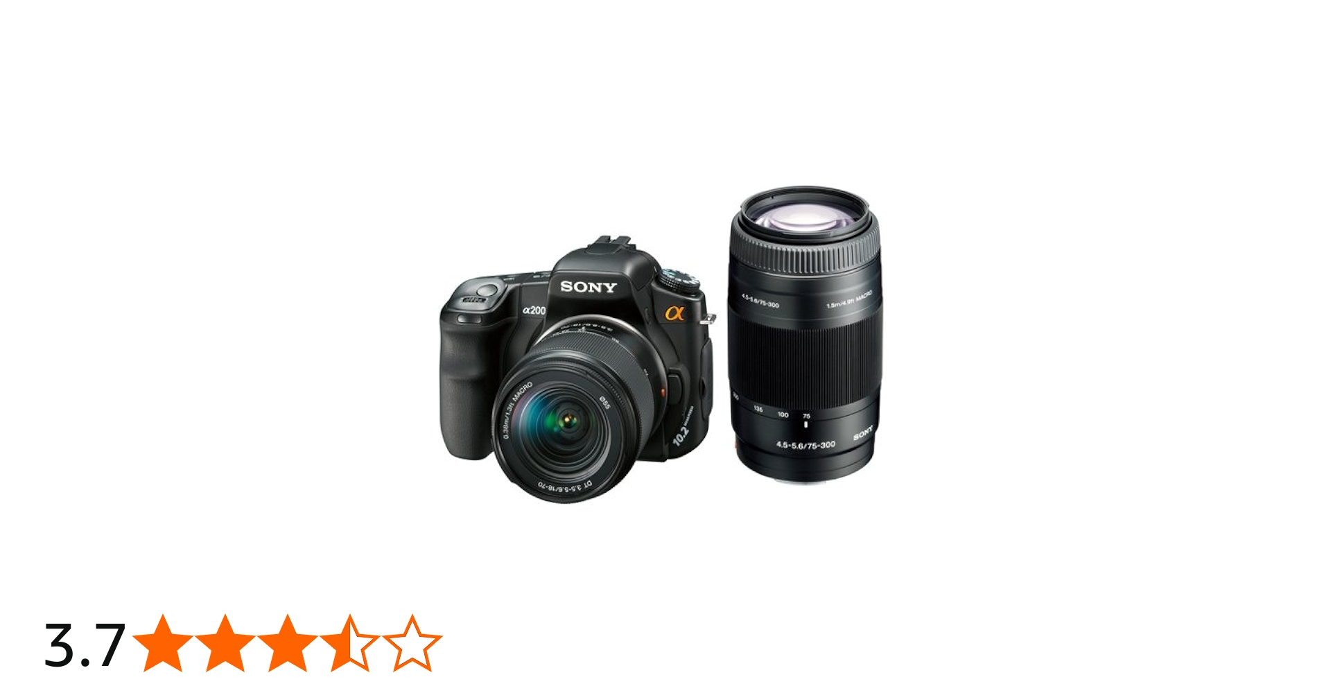 Amazon | SONY デジタル一眼レフカメラ Wズームレンズキット α200