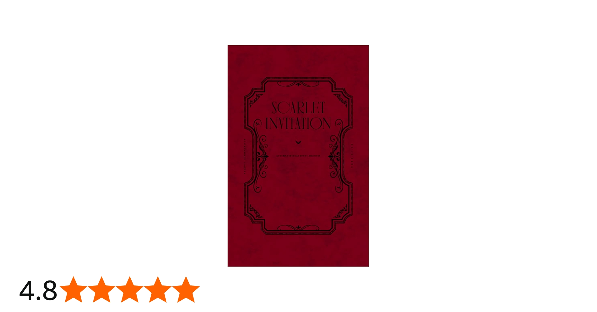 Amazon.co.jp: Kuzuha Birthday Event「Scarlet Invitation」（初回