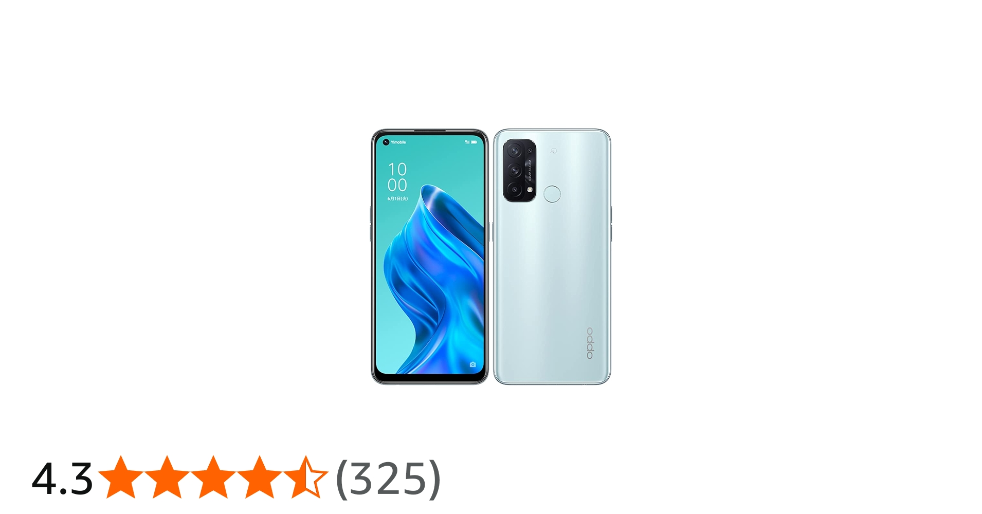 Amazon | OPPO Reno5 A Y!mobile版 A1010P オッポ 6GB/128GB シングル