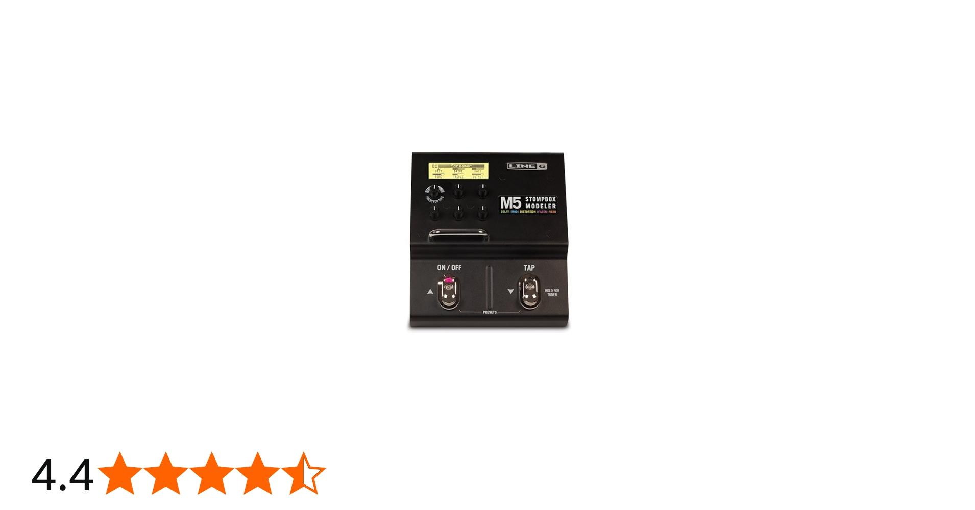 Amazon | Line 6 ストンプボックスモデラー Stompbox Modeler M5