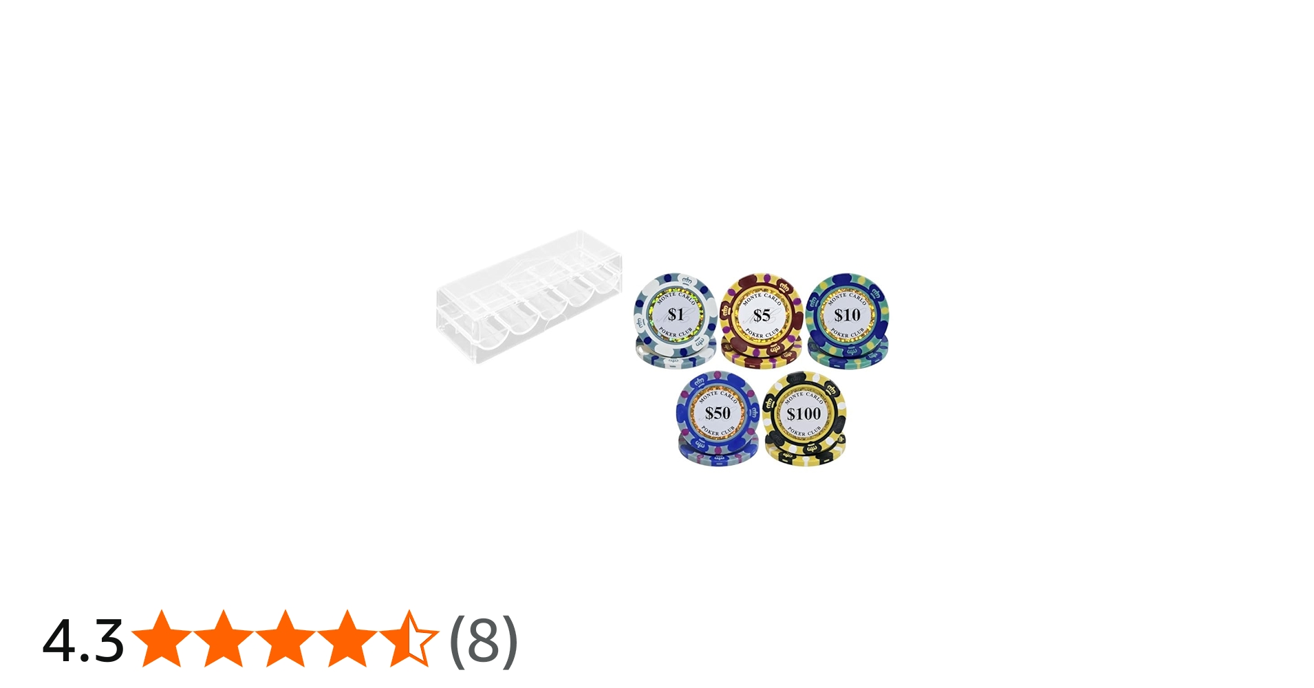 Amazon | モンテカルロ カジノチップ ポーカーチップ バカラチップ