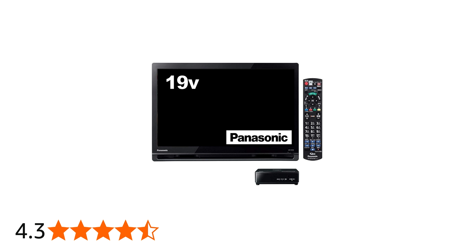 Amazon.co.jp: Panasonic UN-19CF9-K 19V Portable LCD TV Private