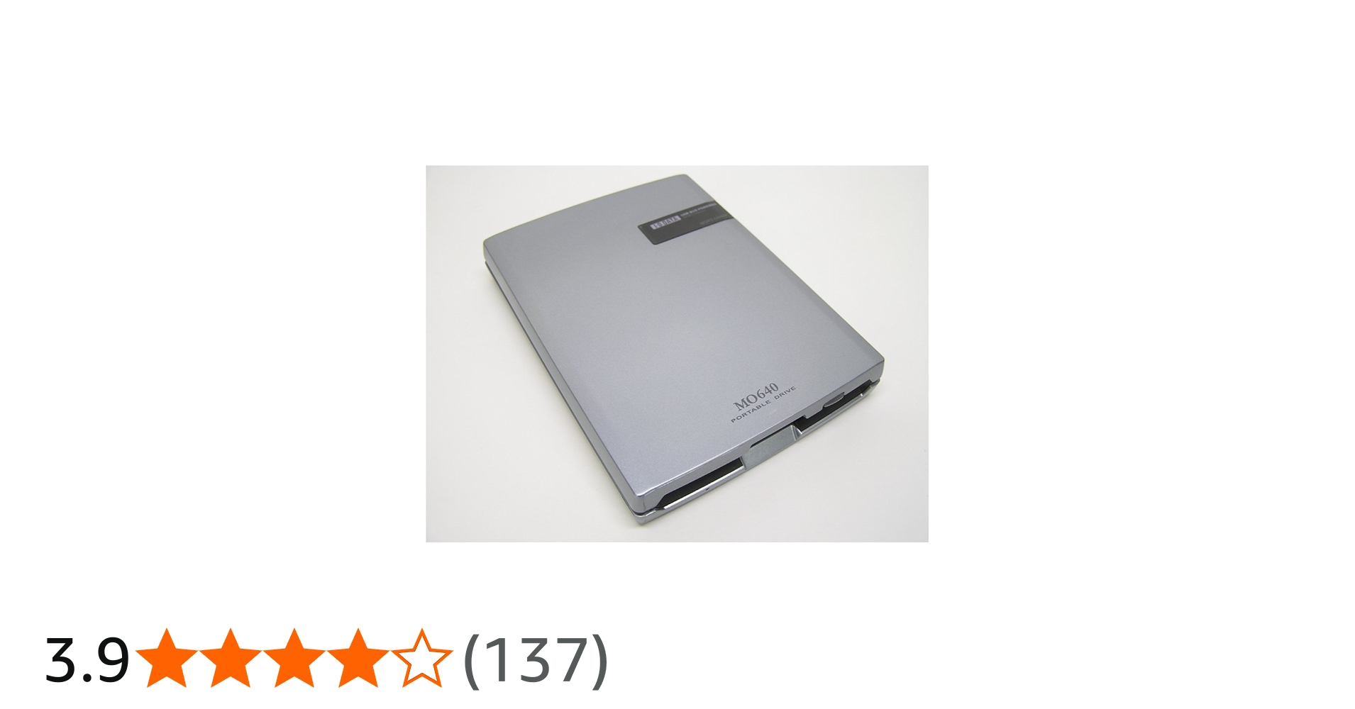 Amazon.co.jp: I-O DATA MOP2-U640P USB2.0/1.1対応 640MBポータブルMO