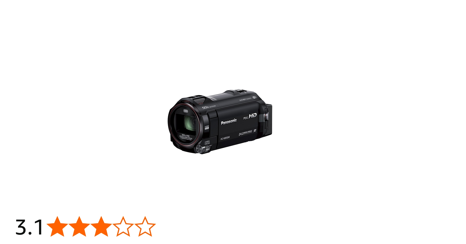 Amazon.co.jp: パナソニック デジタルハイビジョンビデオカメラ 内蔵