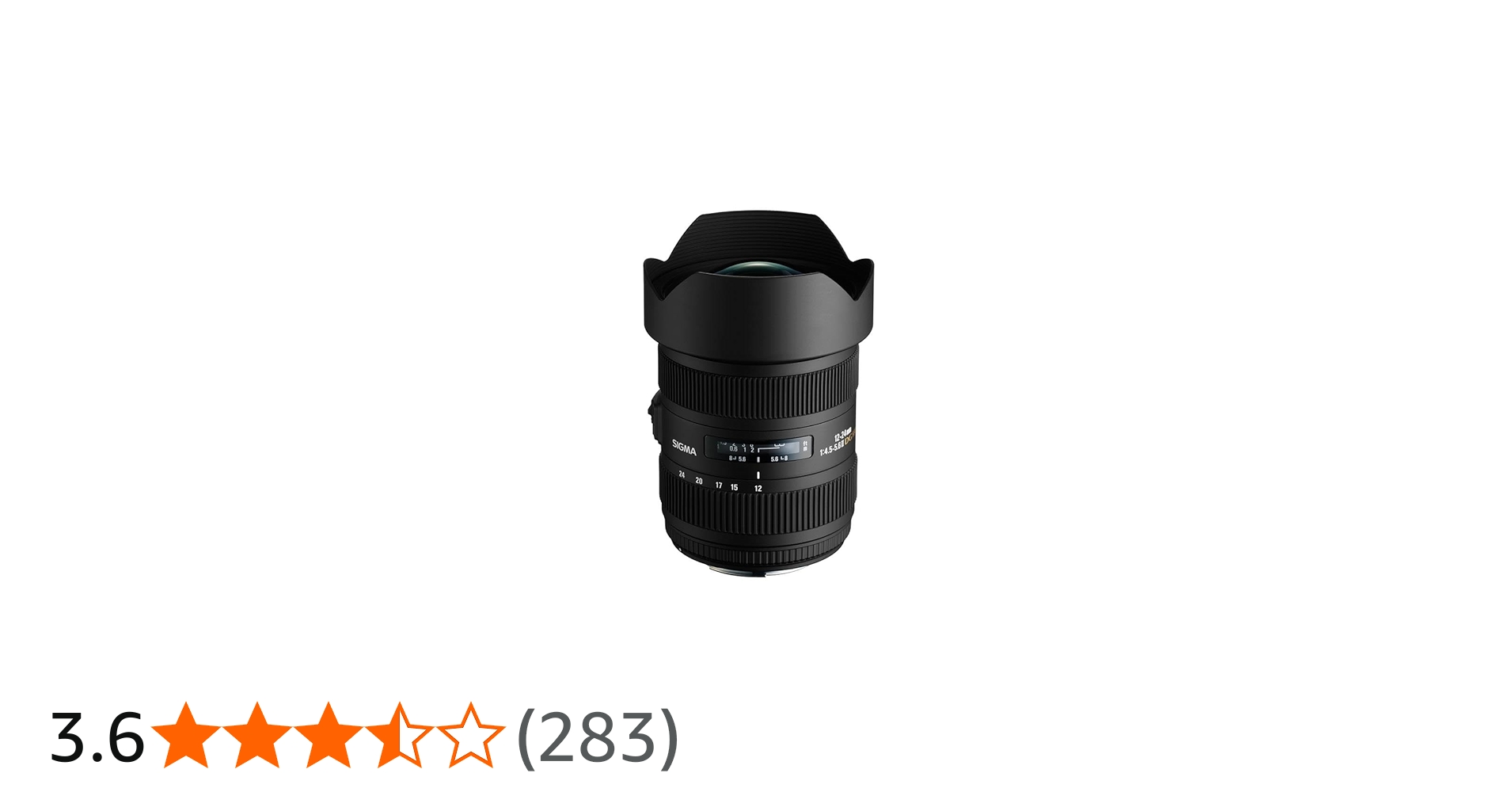 Amazon.co.jp: SIGMA 広角ズームレンズ 12-24mm F4.5-5.6IIDG HSM