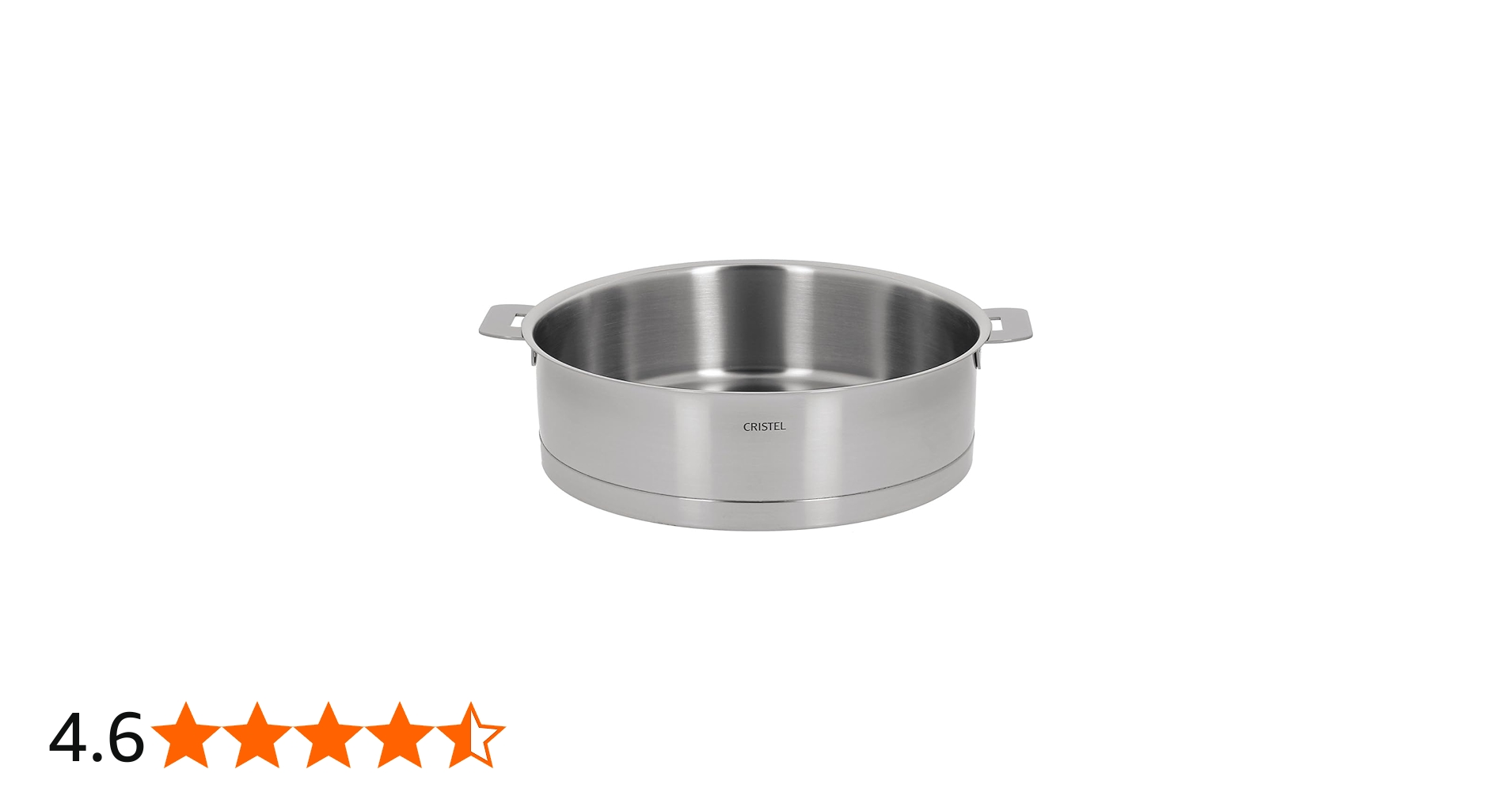 Amazon｜CRISTEL クリステル ステンレス 鍋 L浅鍋 22cm ガス IH