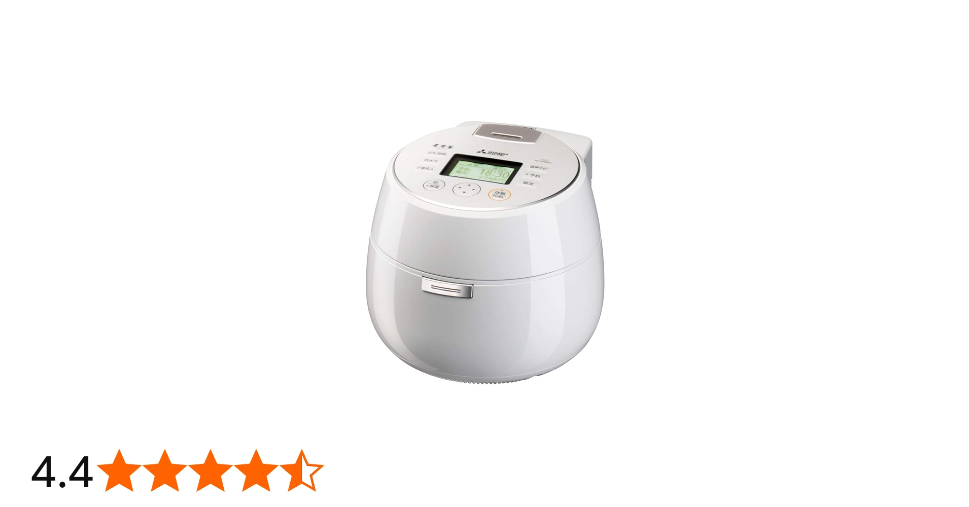 Amazon | NJ-AWB10-W 月白 本炭釜 KAMADO | 三菱電機(MITSUBISHI