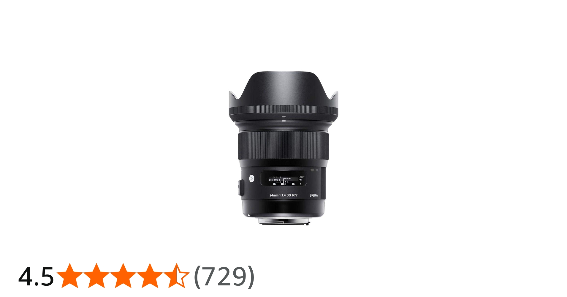 Amazon.co.jp: Sigma SIGMA Sigma Canon EF Mount Lens 24mm F1.4 DG