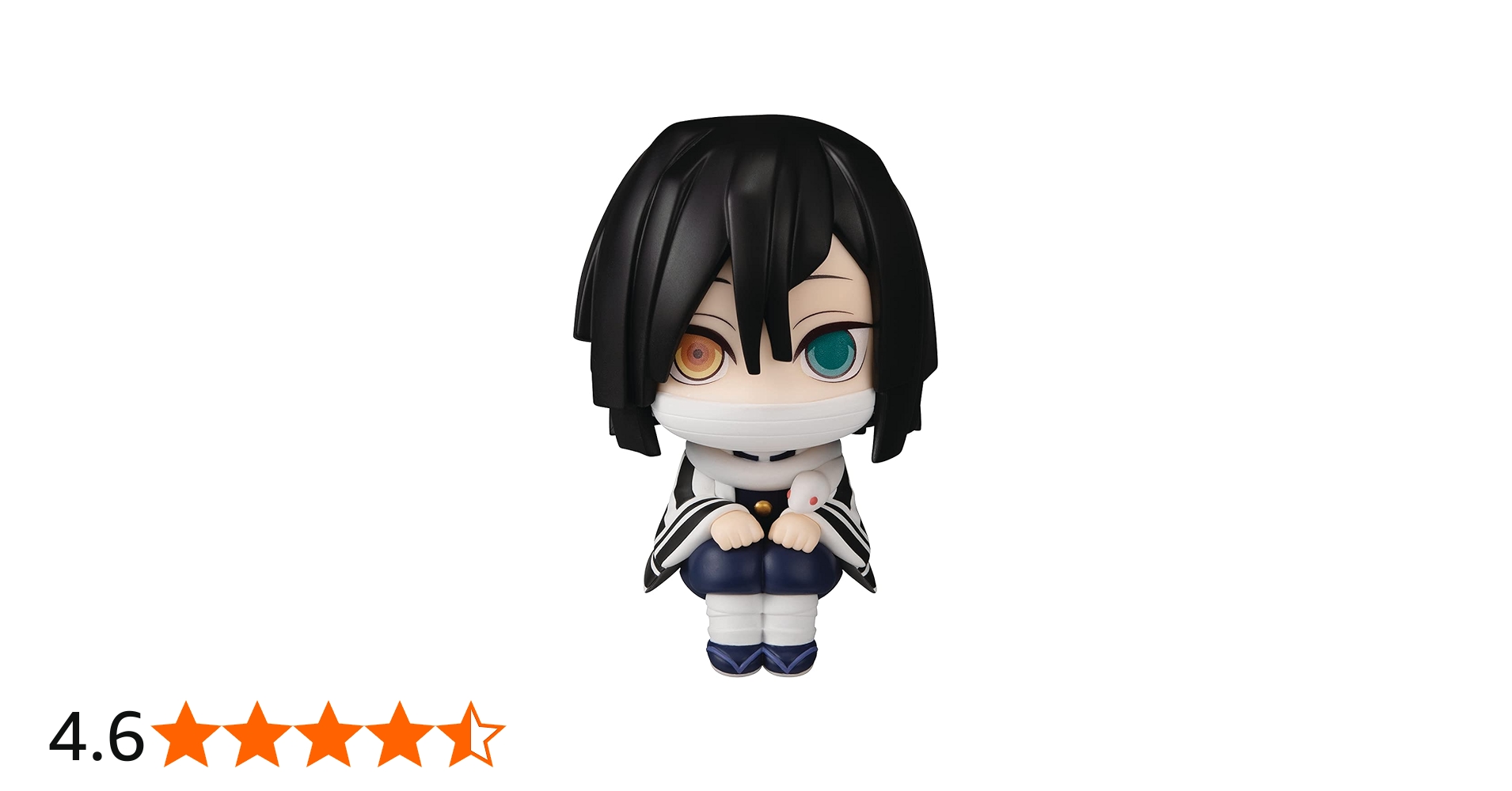 Amazon.co.jp: るかっぷ 鬼滅の刃 伊黒小芭内 約110mm PVC製 塗装済み