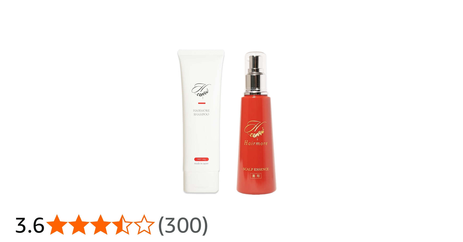 Amazon | 【ヘアケアセット】Hairmore ジェルシャンプー 140g