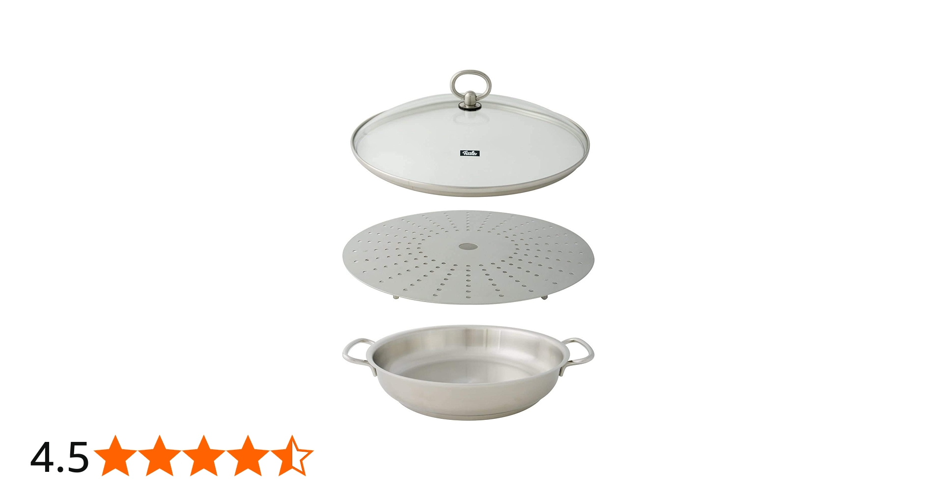 Amazon.co.jp: フィスラー (Fissler) 両手鍋 スチーム サーブパン