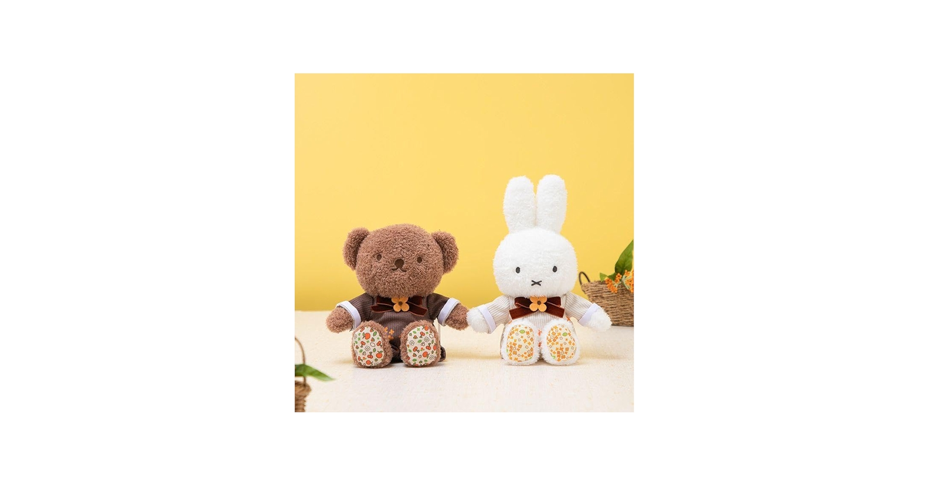 Amazon.co.jp: 4点セットフラワーミッフィー 着せかえほわほわ