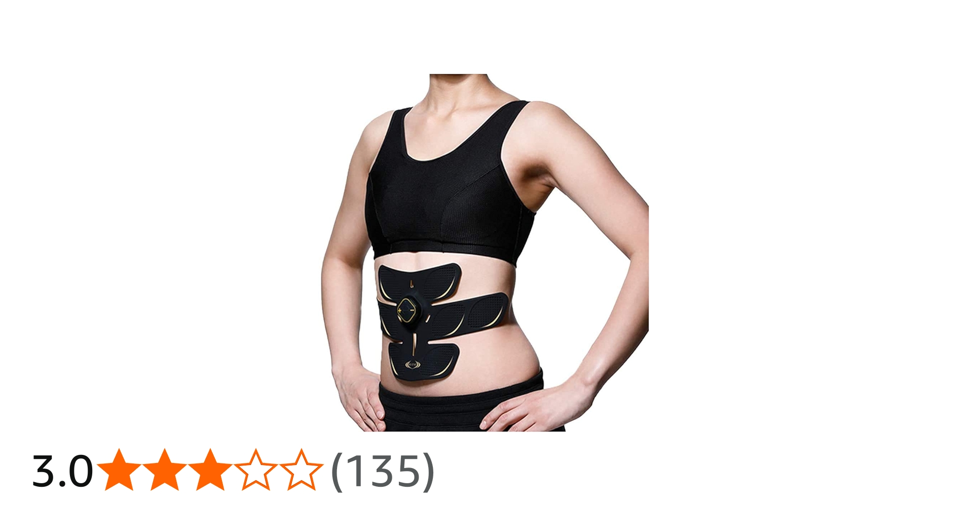 Amazon.co.jp: RIZAP ライザップ EMS 腹筋ベルト [3D Shaper] 3D Core