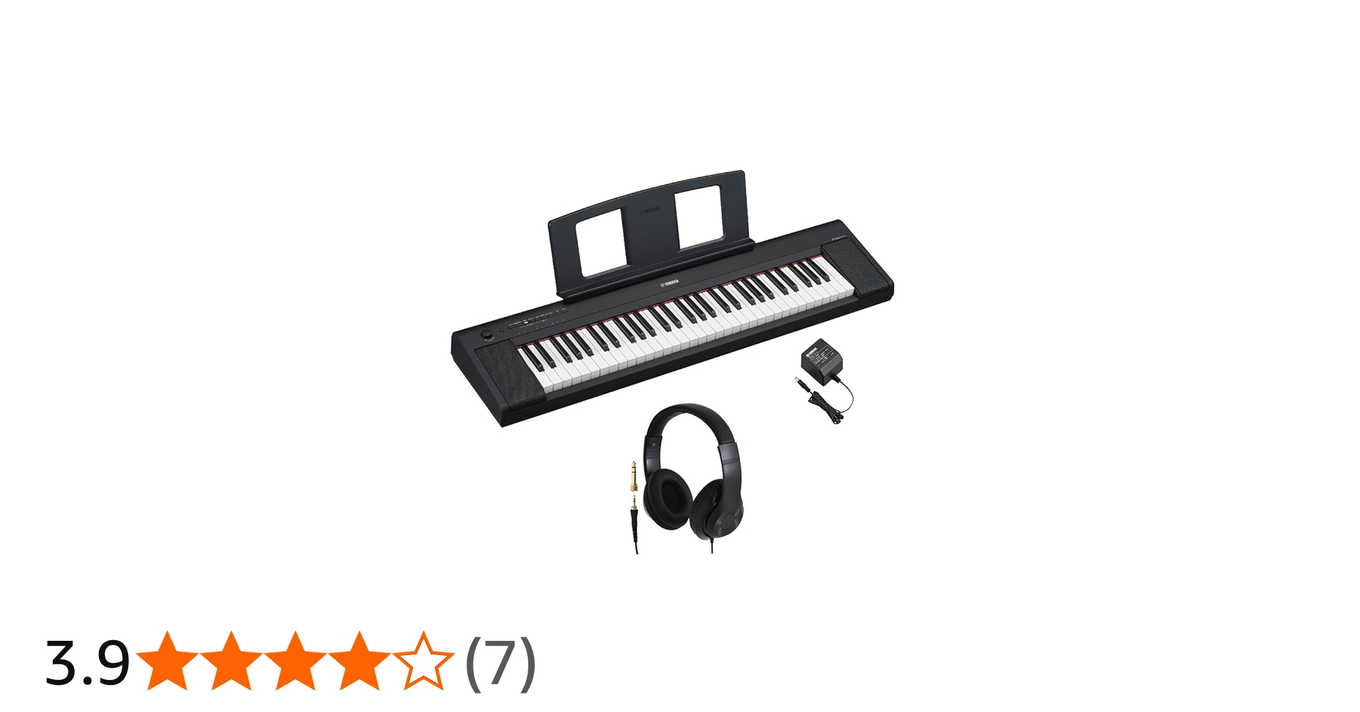 Amazon | YAMAHA NP-15B キーボード 61鍵盤 ヤマハ (BK ヘッドホン