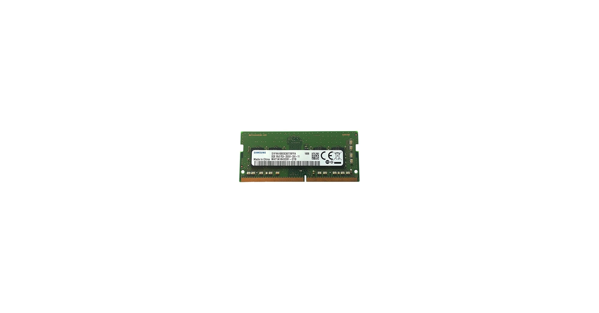 Samsung M471A1K43CB1-CTD 8GB DDR4 PC4-21300, 2666MHZ, 260 PIN