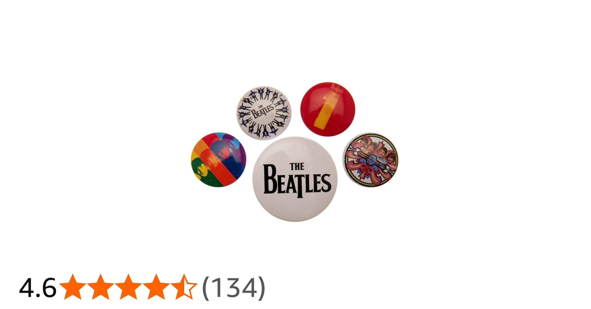 Amazon.co.jp: ザ ビートルズ THE BEATLES ロゴ バッジ (38mm×1ケ ＋