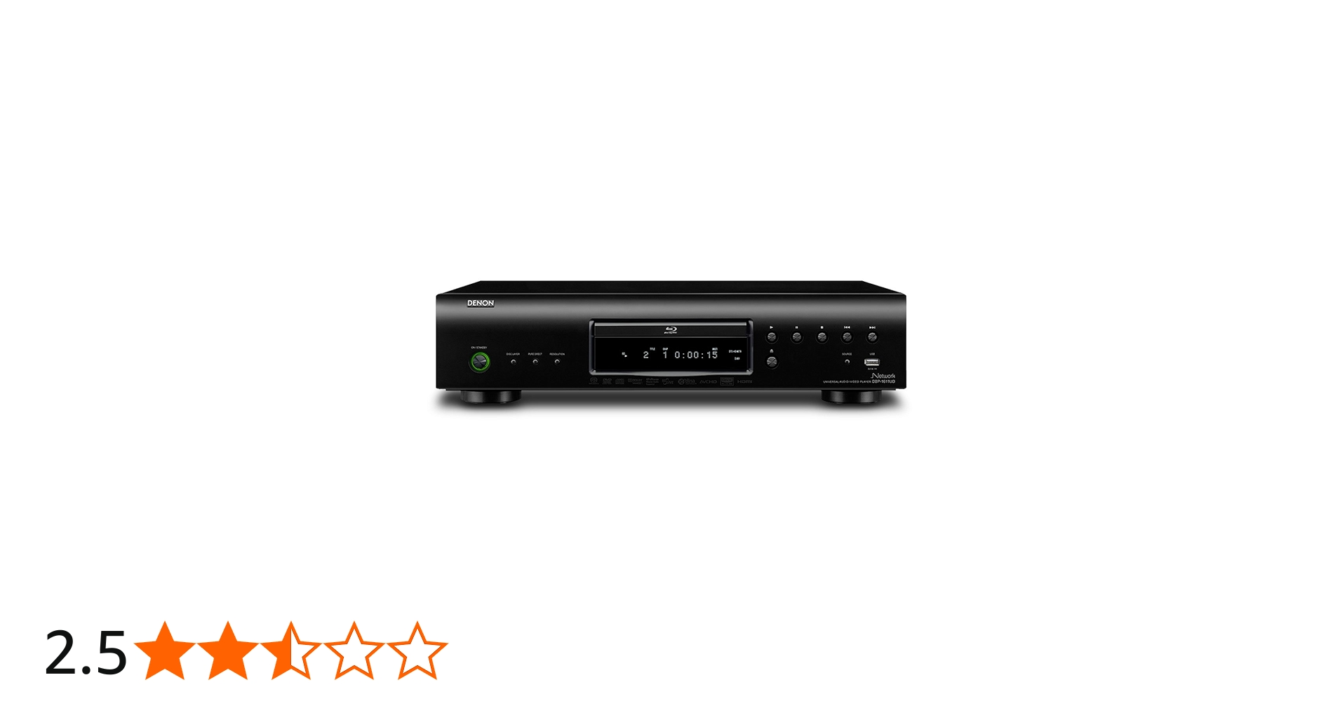 Amazon | DENON ユニバーサルブルーレイディスクプレーヤー ブラック