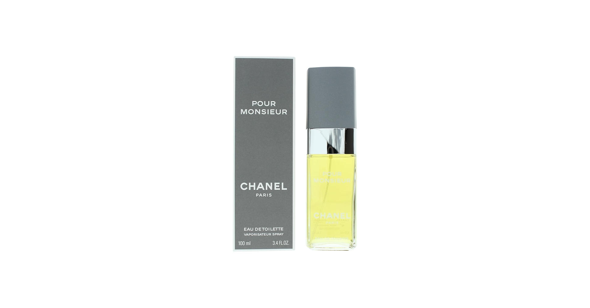 Amazon.com : Pour Monsieur by Chanel for Men, Eau De Toilette, 3.4