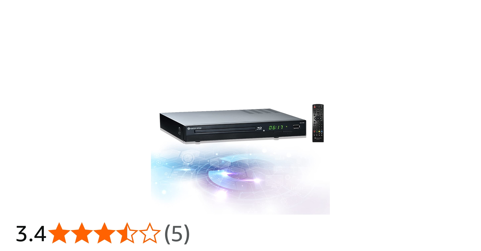 Amazon | VERTEX ブルーレイディスクプレイヤー BD-V1006 | VERTEX