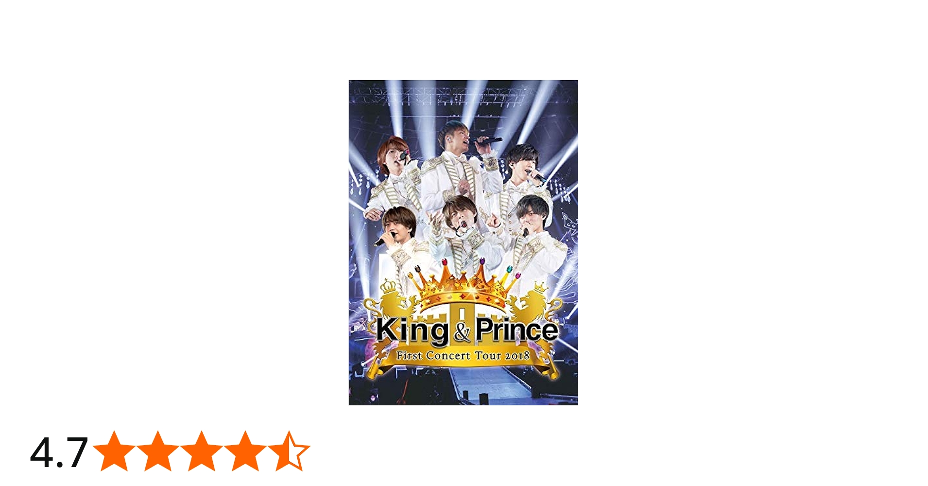 Amazon.co.jp: King & Prince First Concert Tour 2018(通常盤)[Blu