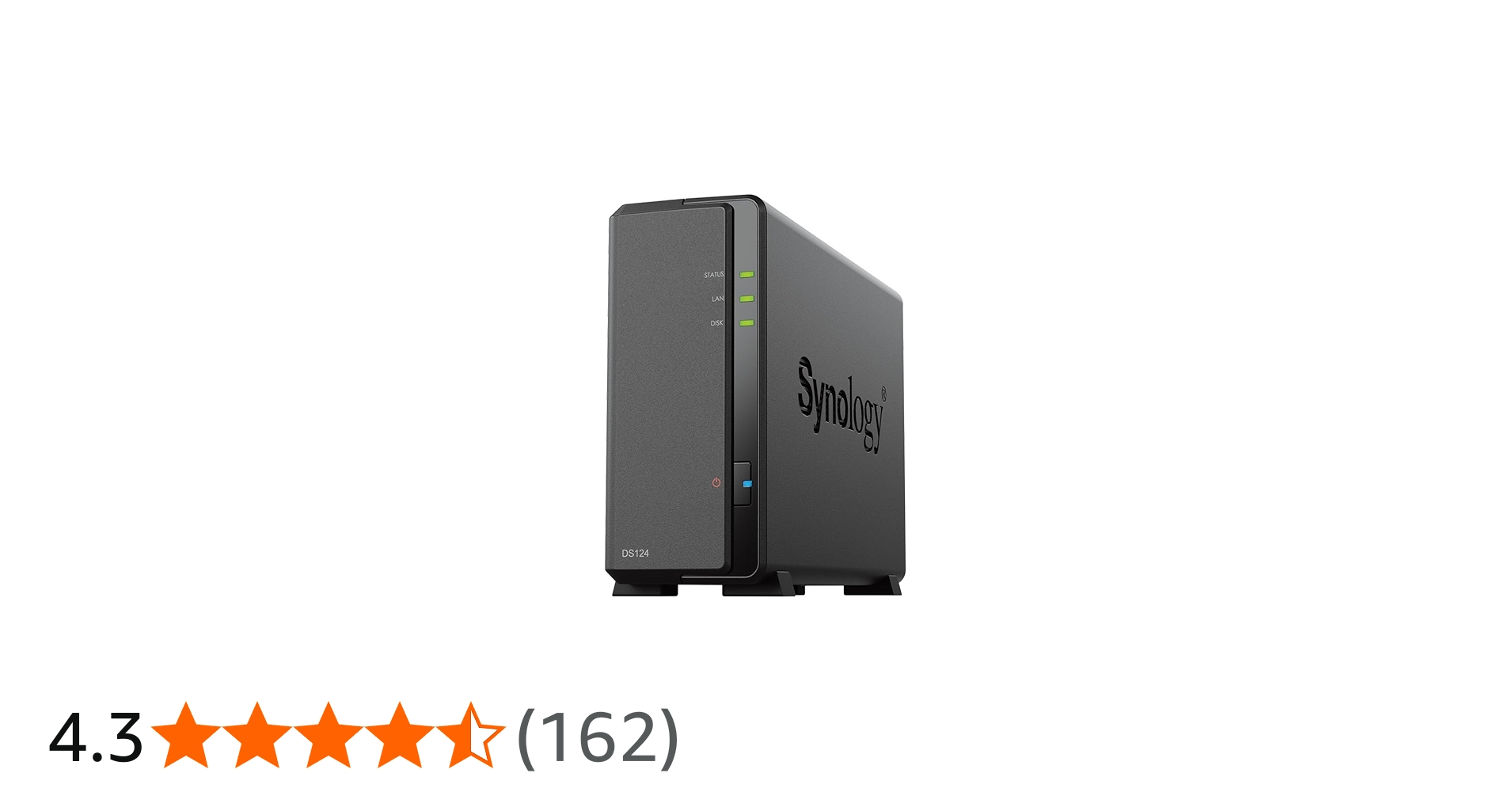 Amazon.co.jp: Synology NASキット 1ベイ DS124 クアッドコアCPU搭載