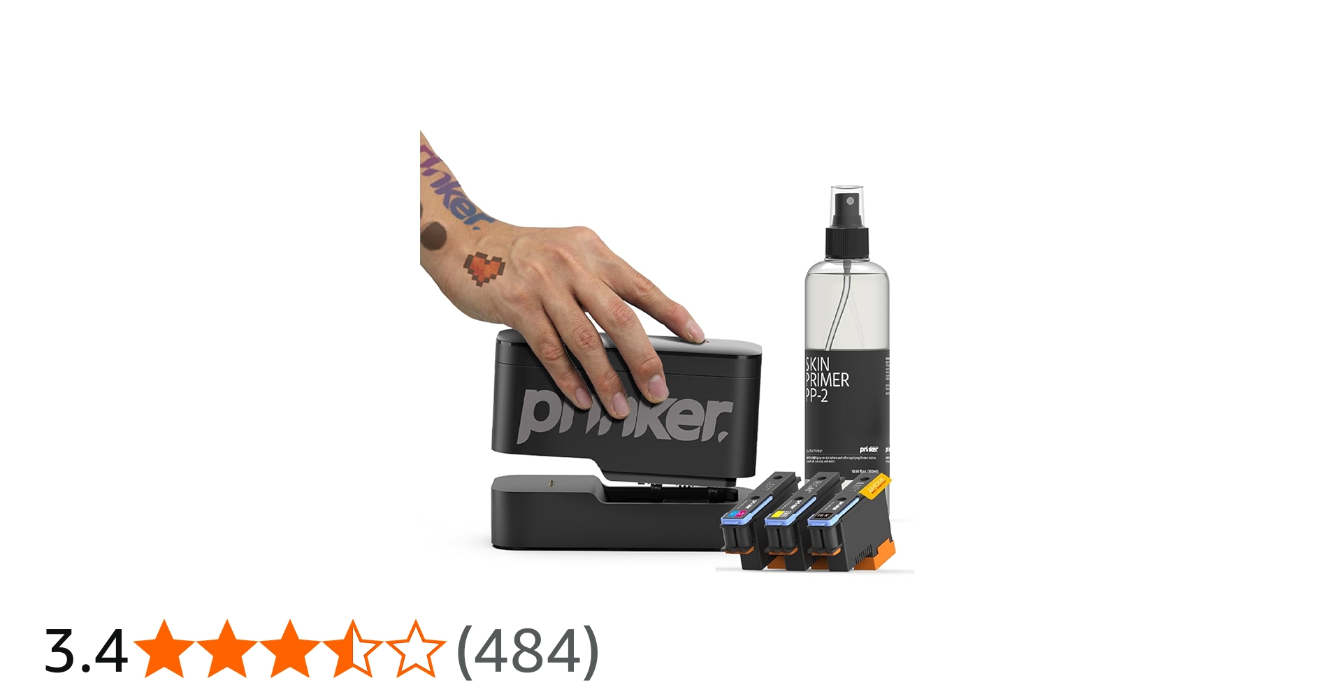 Amazon.co.jp: Prinker S プリンカー テンポラリータトゥー用デバイス