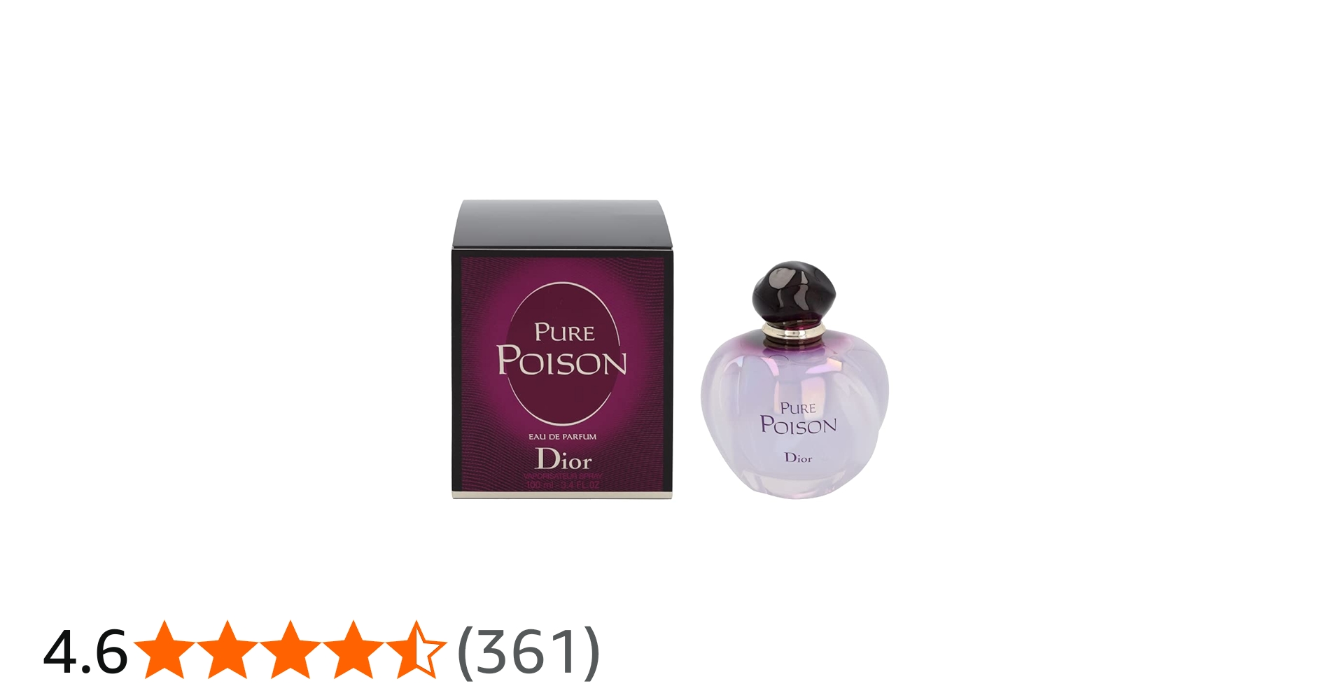 Amazon | CHRISTIAN DIOR ピュア プワゾン EDP 100ml | Dior