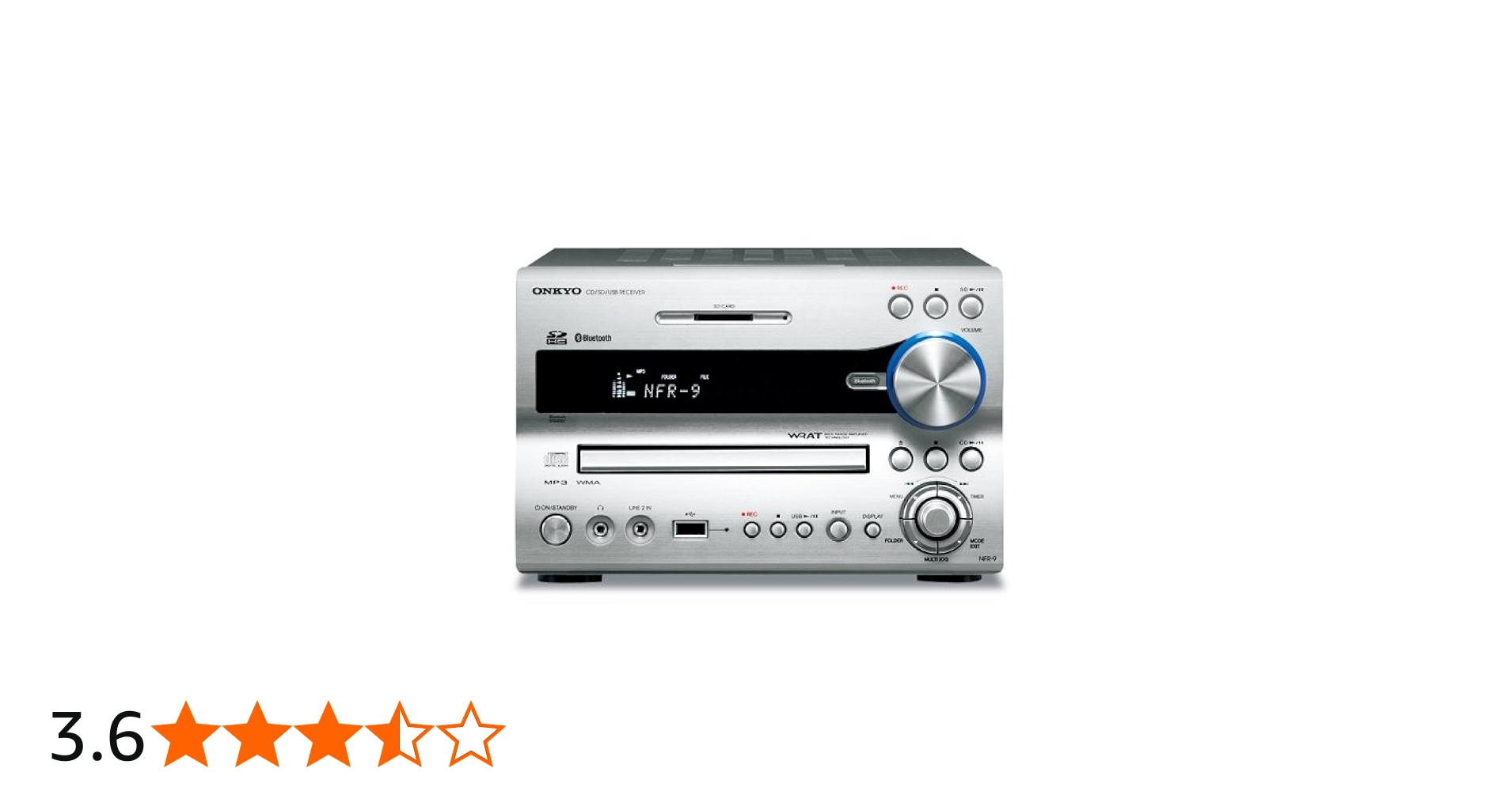 Amazon.co.jp: ONKYO CD/SD/USBチューナーアンプ NFR-9(S) : 家電＆カメラ