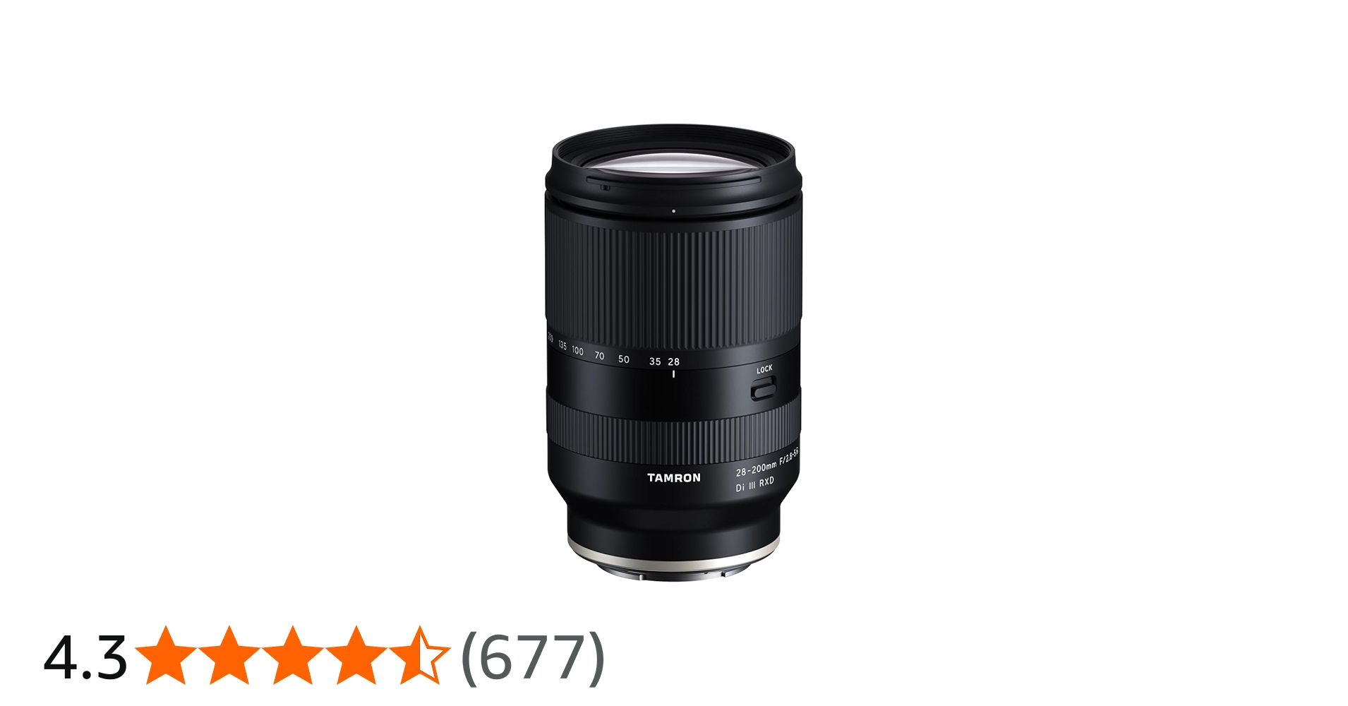 Amazon.co.jp: 28-200mm F/2.8-5.6 Di III RXD (Model A071) : 家電