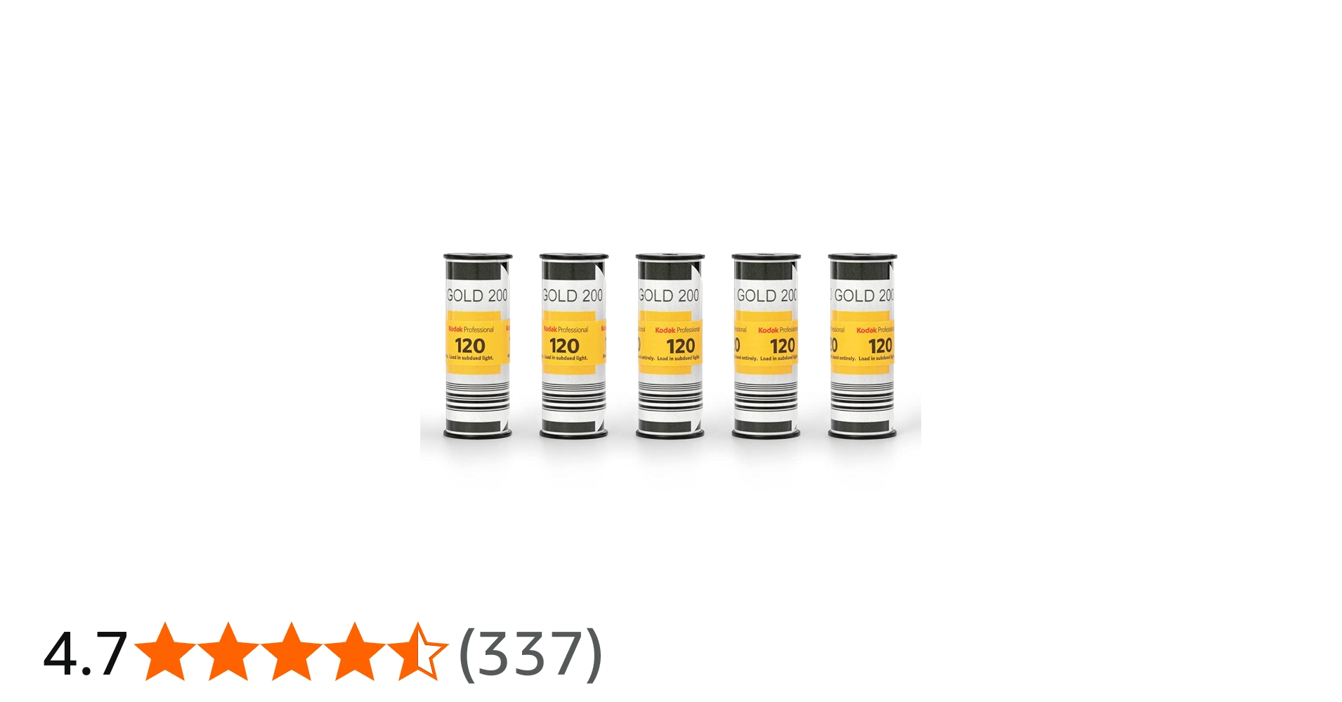 Amazon | コダック Kodak カラーネガティブフィルム GOLD 200 120 5本