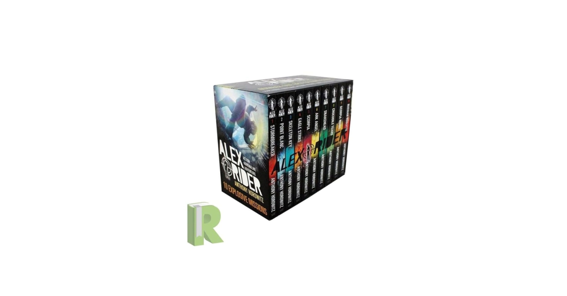 Amazon.com: Alex Rider 10 Books Box Set Complete Collection By