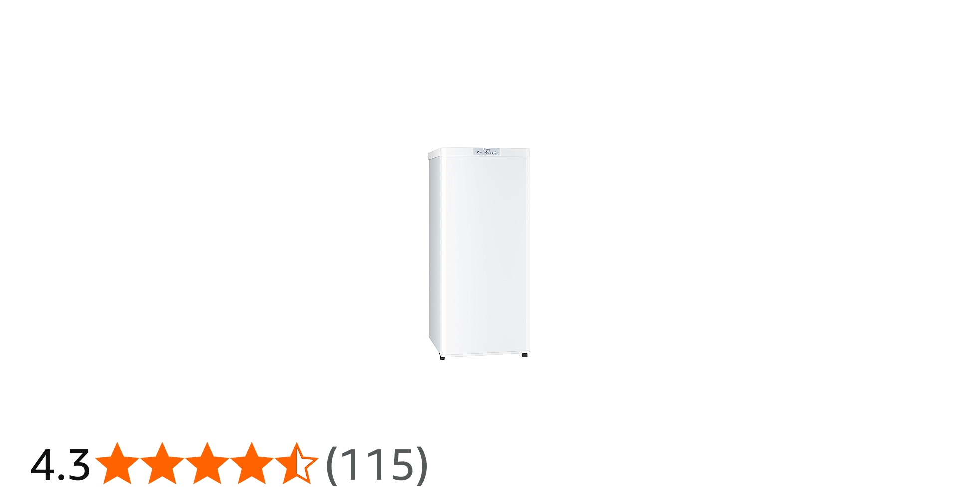 Amazon | 三菱電機 冷凍庫 フリーザー 小型 静音 省エネ 121L 幅48cm