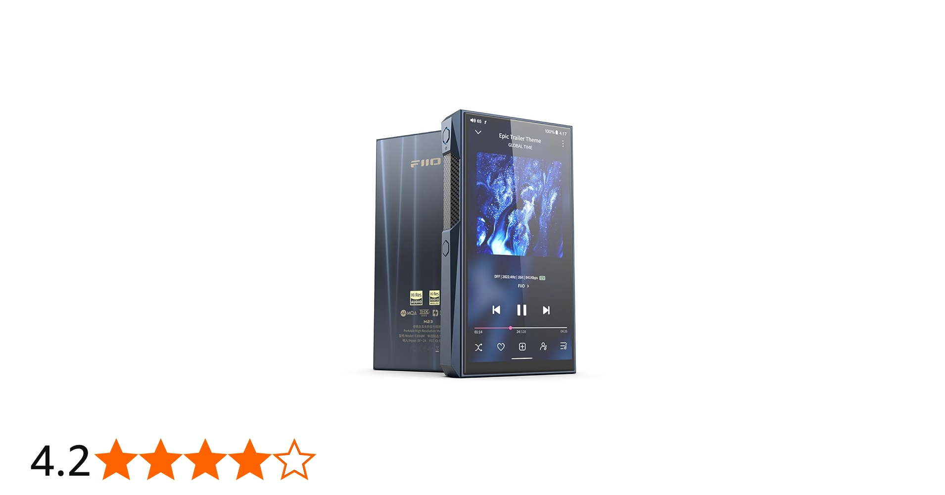 FiiO M23 Portable High Resolution Music Player (Blue) : Amazon.co
